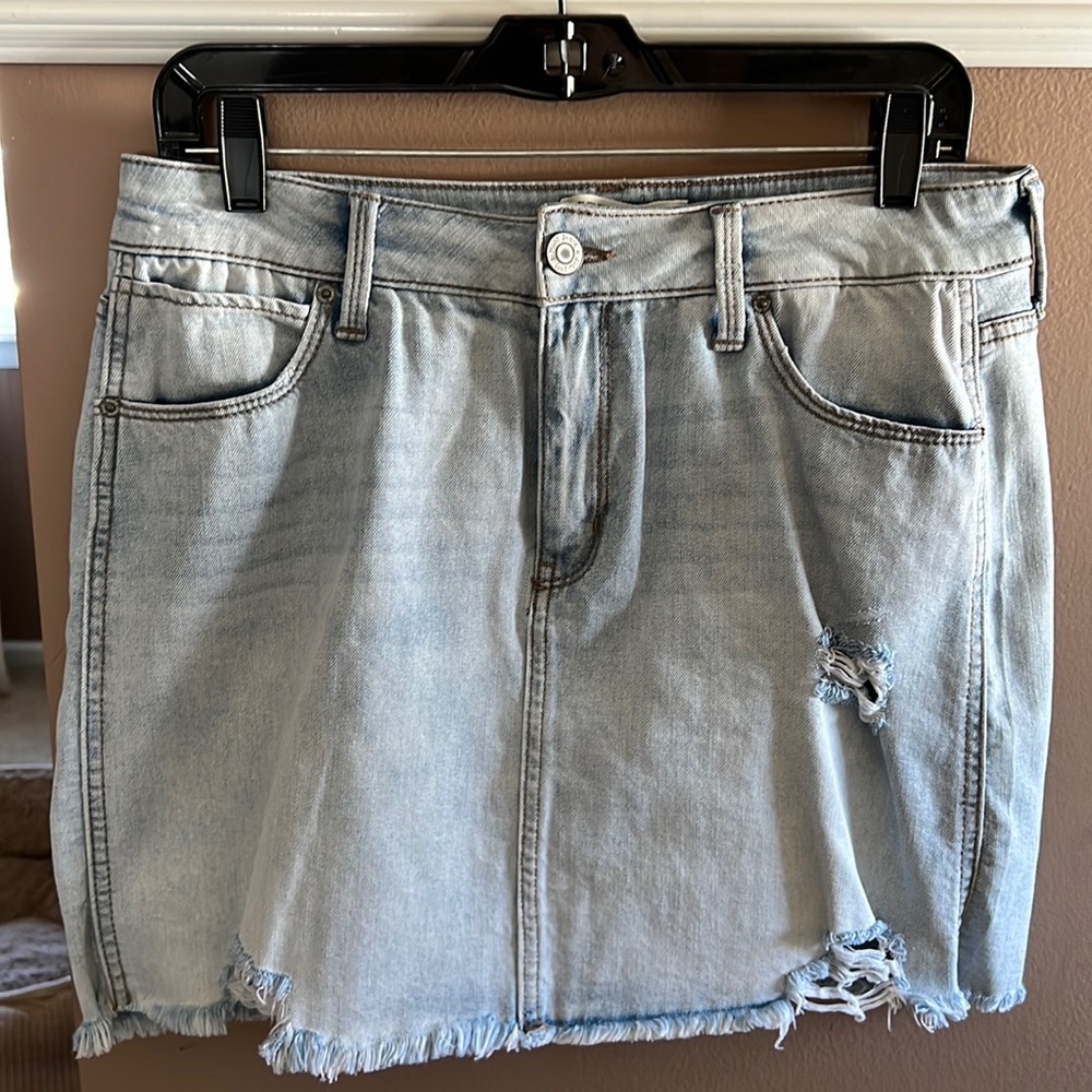 Mudd flex stretch denim skirt size 13